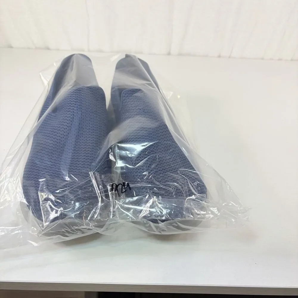 SKECHERS GO WALK MEN'S SHOES SIZE: 9.5 NAVY BLUE AIR COOLED MEMORY FOAM COMFORT